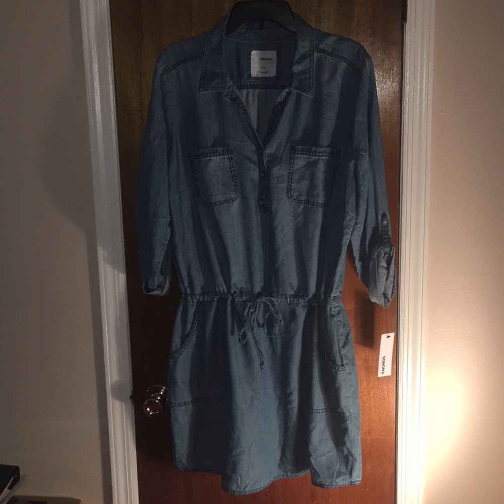 Denim dress